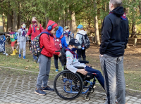 Someone else’s shoes: Cubs complete “accessibility hike” in support of Nature For All