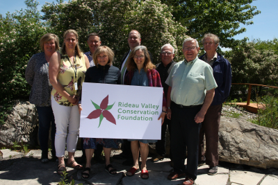 Back row L-R: Sarah Wayne, RVCF Secretary-Treasurer; Andrew Harkness, Jason Kelly, Chair, Bob Smith, Charles Billington. Front row L-R: Diane Downey, RVCF Executive Director, Anne Simmering, Kathy Thomas, Richmond Wilson